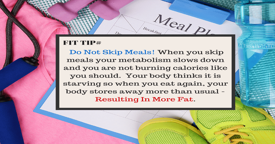 Fit Tip - Do Not Skip Meals Amarillo TX